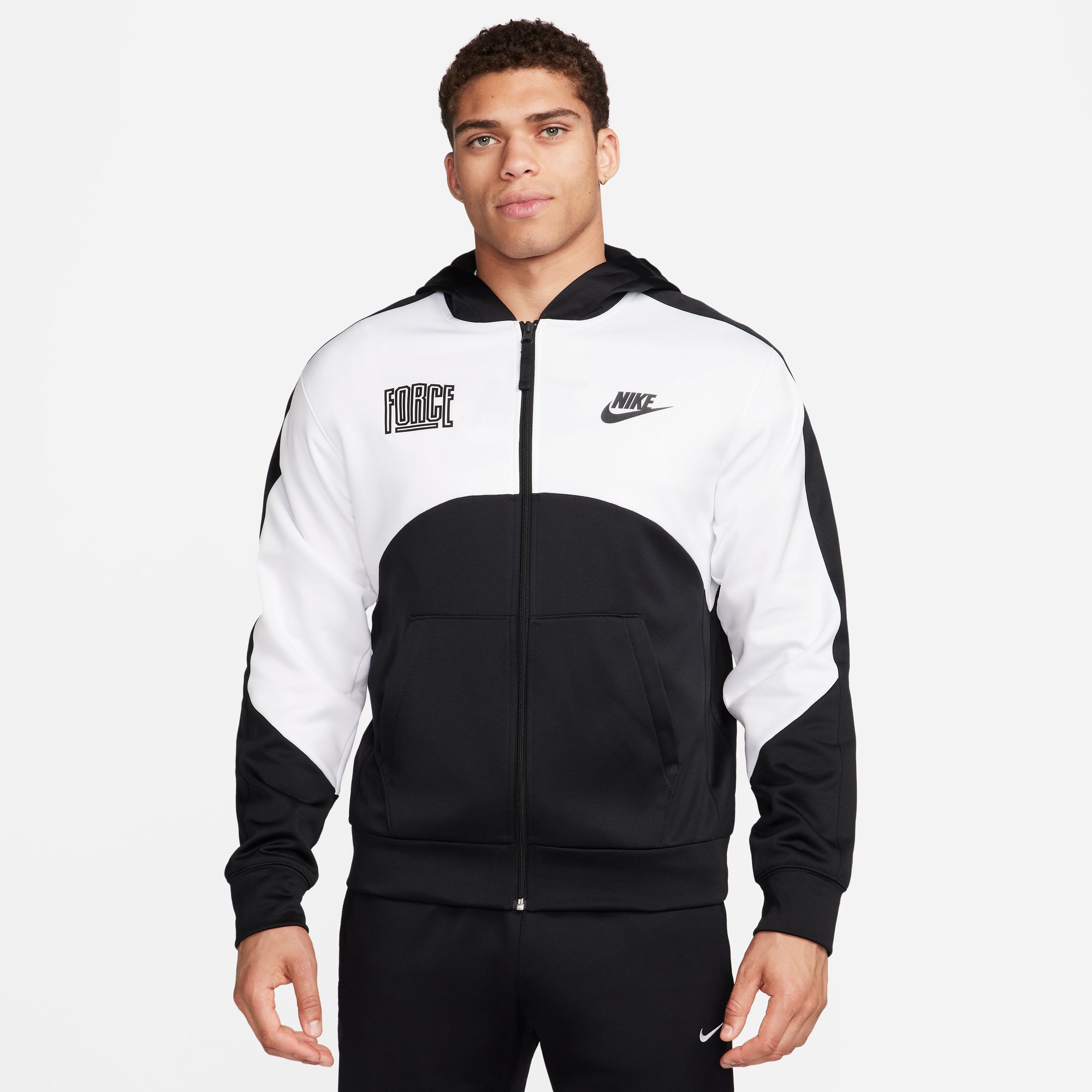 Nike chaqueta con capucha tape full zip 2025