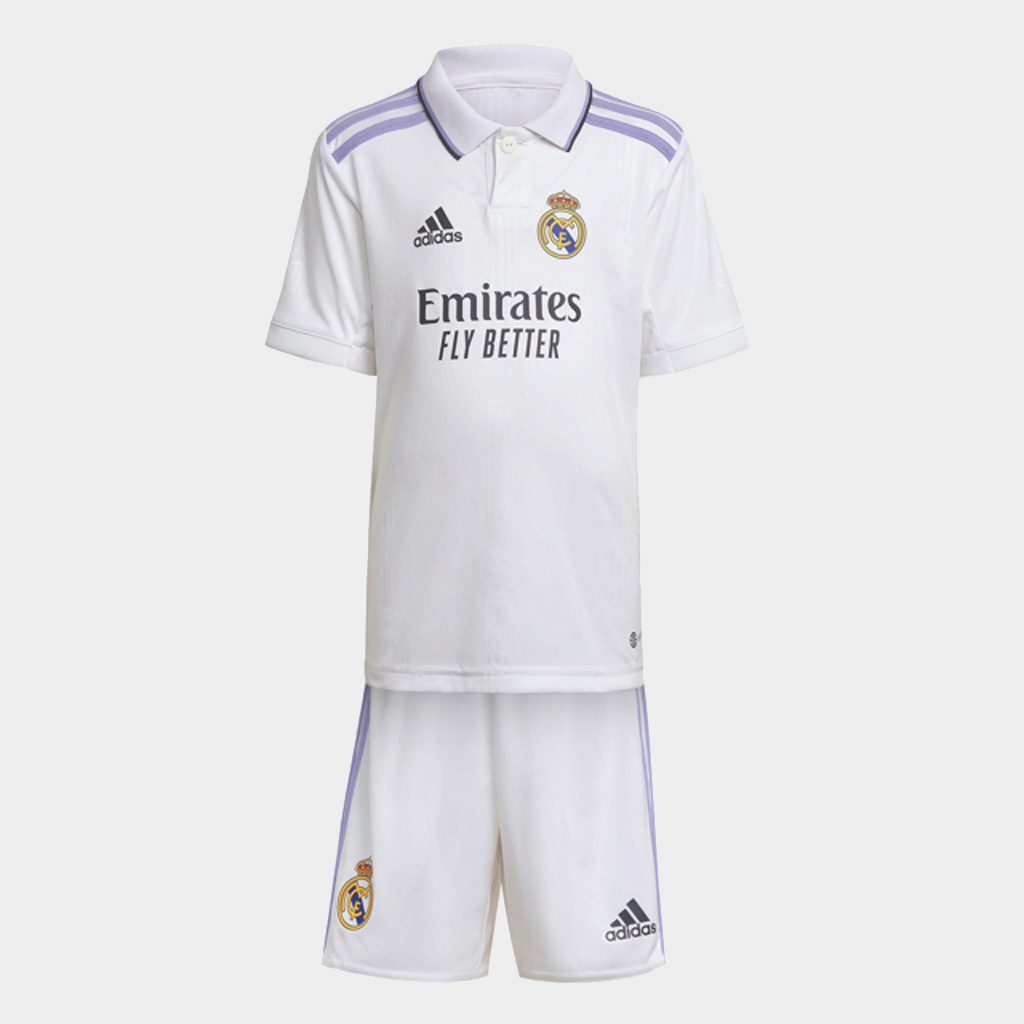 adidas miniconjunto primera equipación real madrid 22/23 comprar