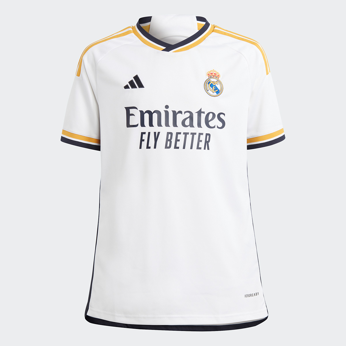 camiseta primera equipación real madrid 23-24 niño adidas performance  comprar online –